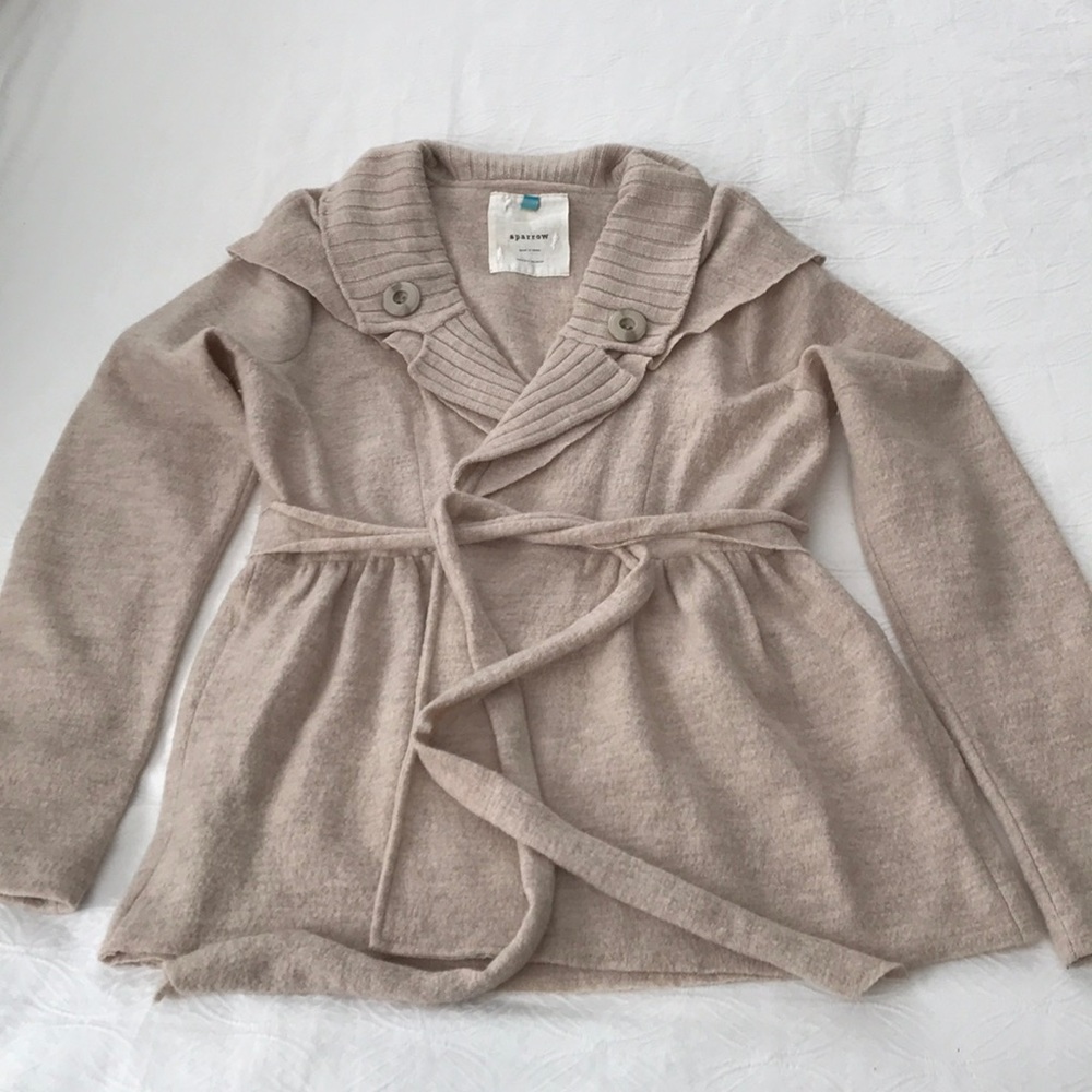 Anthropologie Wrap Sweater